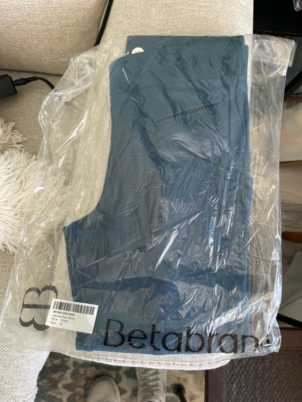 Betabrand XS Dark Teal Green Journey Skinny Leg Pants Stretch Womens 27” Inseam